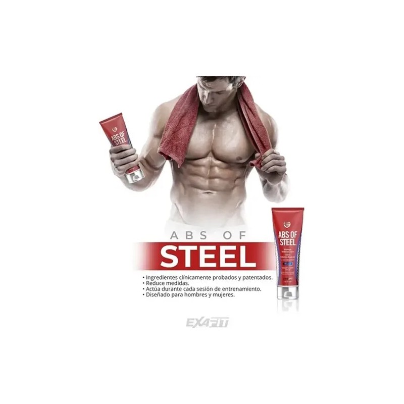 Abs Of Steel Crema Quema Grasa Abdominal (237 Ml)