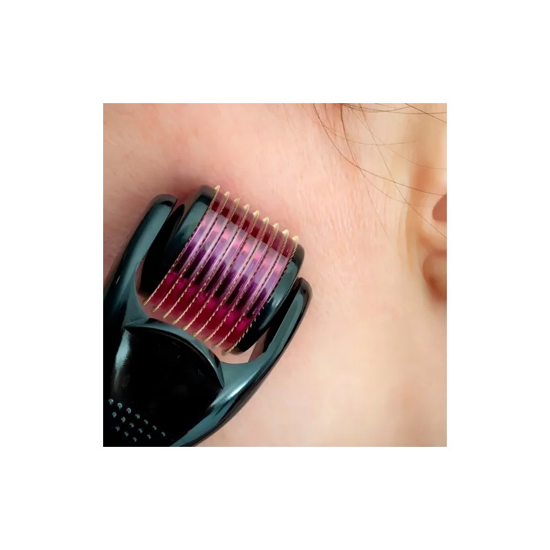 Dermaroller Lynnette Titanio 0.5 mm 540 Agujas Para Rostro