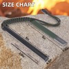 NESAYVER Fire Starter Ferro Rod, Hexagon Survival Flint Fire Starters