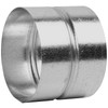 HVAC OV Galvanized Steel Coupling - 4" Inch Fit -