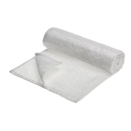 Comair 7000985 Microfaser Handtuch "Nanocolour", 50 x 100 cm, weiß