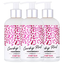 IntiMD- Crema de afeitar íntima Coochy Plus HIDRATANTE Plus SWEET BLISS para pubis, línea de bikini y axilas - Ra