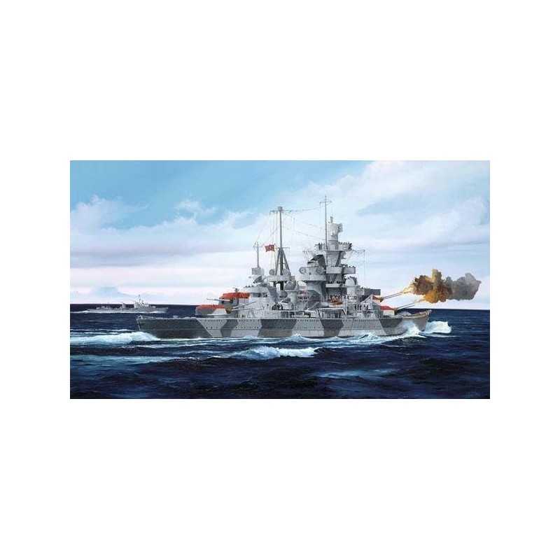 Trumpeter 05775 Modellbausatz German Cruiser Admiral Hipper 1940