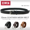 Edwin 22269294 Men's Belt, 1.3 inches (32 mm), 44.1 inches