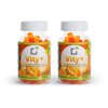 Vity+| 60 gomitas sin azúcar multivitamínicas, pack 2x1