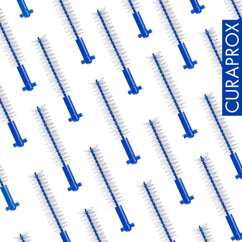 Curaprox CPS 505 Implant Replacement, 4 Pack, Blue, Swiss Made