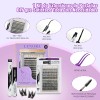 Kit De Extensiones De Pestañas 30d+40d Lash Curvatura 9-16m