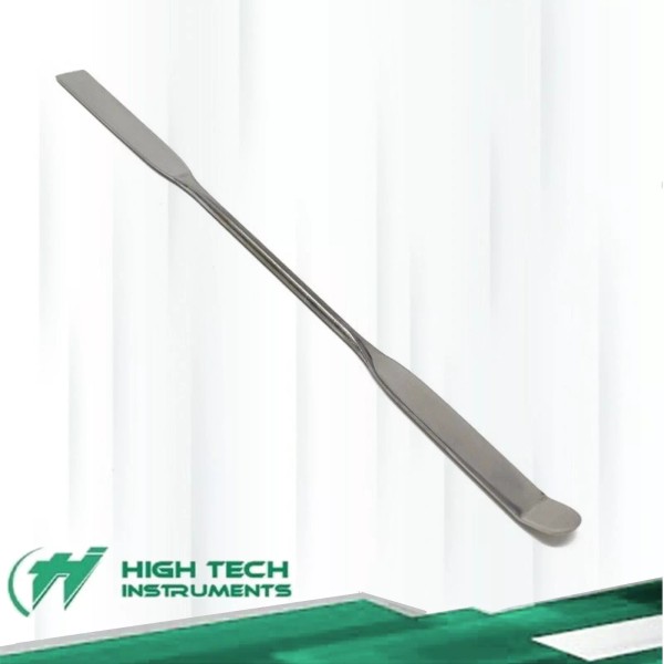 HTI Brand Stainless Steel Micro Sampling Lab Spatula Reagent Double