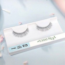 Levis Eyelashes G3 Case 1 Pair Ultra-fine Hair Transparent Line Artificial Self Strand Partially Polished Celebrity Point Idol Ultra-Light Eyelash, 1 Piece, 10mm / 레비스속눈썹 G3 케이스 1쌍 초극세사모 투명라인 인조 셀프 가닥 부분 연마 연예인 포인트 아이돌 초경량 아이래쉬, 1개, 10mm