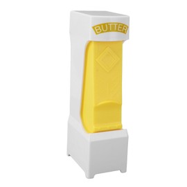 SIXRUN Cortador de Mantequilla en Barra ABS con un Clic, Dispensador de Mantequilla y Queso con Hoja de Acero Inoxidable para Hacer Panes, Pasteles, Cortador de Mantequilla