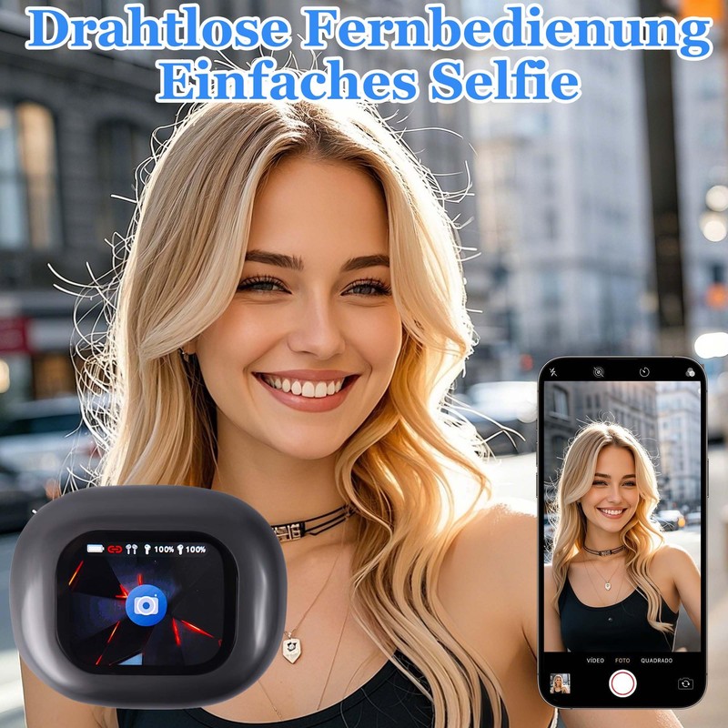 Open Bluetooth Headphones, Ear Hook LED Colour Screen Headphones, Active