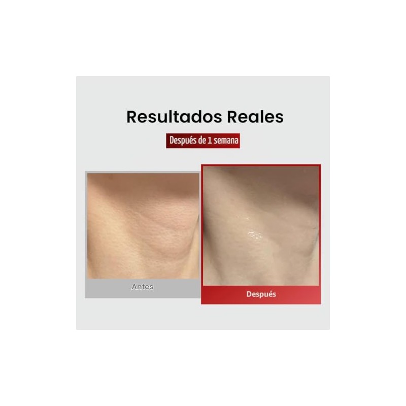 Mascarilla antiarrugas para el cuello 7EA parches reafirmantes para el