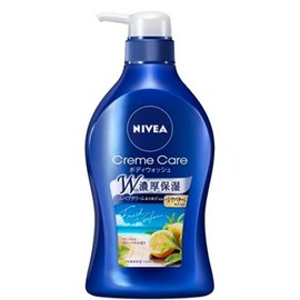 Nivea Cream Care Body Wash An Limited Scent, Fresh Vabena Scent, 16.9 fl oz (480 ml) x 1 Piece