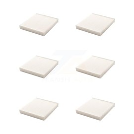 PUR Cabin Air Filter (6 Pack) Replacement For Honda Fit Subaru BRZ Scion FR-S Toyota 86 GR86 Hino 195 K54-100592