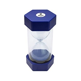 TeacherFav Kids 2 Minute Blue Sand Timer 16cm Sand Timer Acrylic Coated for Classroom, Home and Nursery Large Single Pack