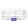 100pcs Tantalum Capacitor Assortment - 16V, 1UF to 100UF, 10