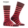 Burlington Blackpool Socks Opaque Cotton (Organic), Red Coral Red 8006
