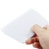 Bonsicoky 2 PCS Plastic Trowel Notched Glue Spreader - 0.4"