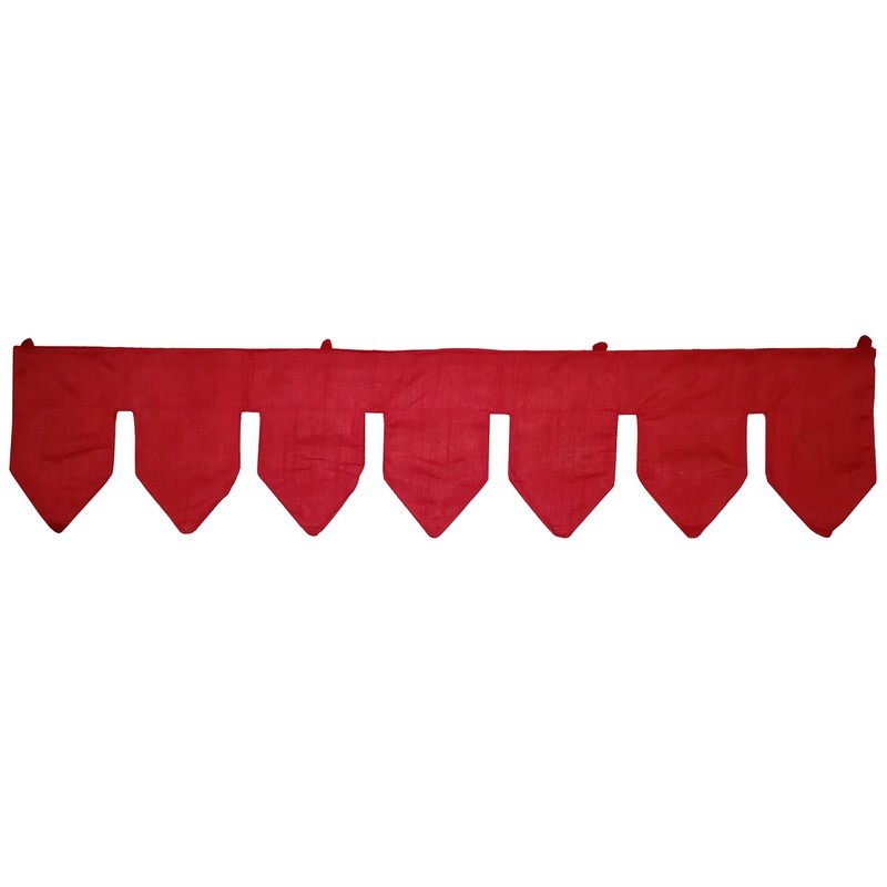 Purpledip Cotton Bandhanwar (Bandharwal Toran) 'Fireworks': Door Hanging Window Valance