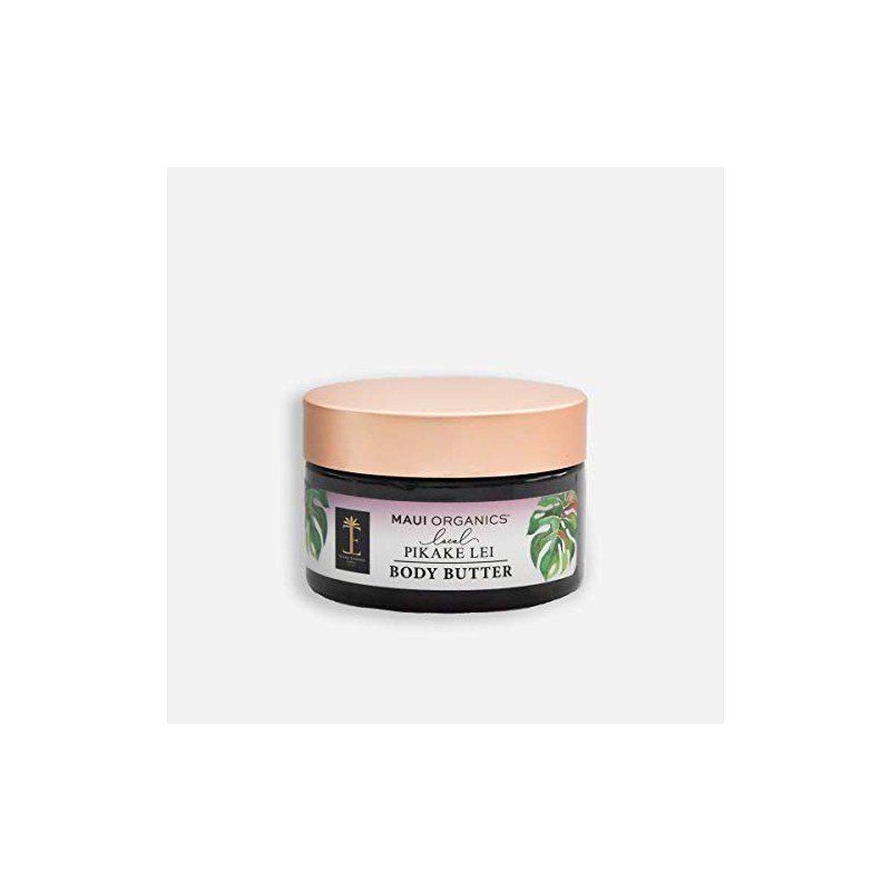 Maui Organics Shea Cocoa Body Butter (4 Ounce, Pikake)