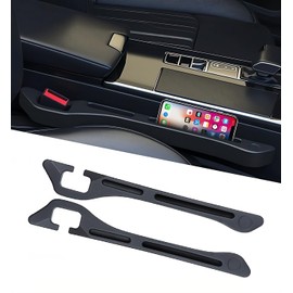 NEYDADU Car Seat Gap Filler Organizer 2 Pack - Gap Filler for Car - Car Inserts Between Seats - Car Side Seat Gap Filler - Car Gap Filler Prevent Items from Falling Between Seats and Console
