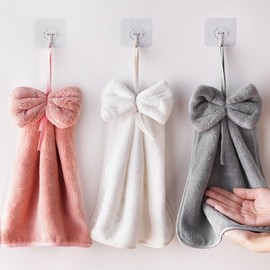 kitchen towel microfiber ribbon hand towel gray 4ea