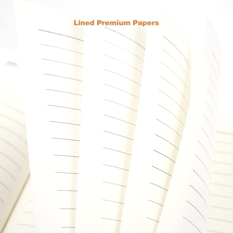 BenOpinion Large Thick Journal Notebook, Lined Papers, A4 8.4x11.4 inches,
