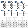 Ball Bearing Swivels - 20pcs/Pack High Strength Stainless Steel Ball