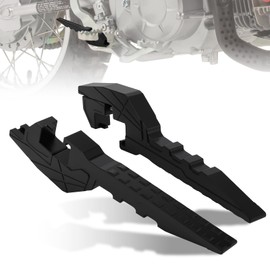 USTPO Motorcycle Passenger Foot Pegs Extender Footpegs CNC Universal for KLX CRF 110 CRF125F YZ125 KLX140 CRF150F CRF250F KX250F YZ250 KLX300 KX450F DRZ400 KLR 650 Dirt Pit Bike Dual Sport Black