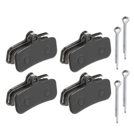 X AUTOHAUX 4 Pair Semi Metal Disc Bike Brake Pad W/Split Pin for SHIMANO Saint