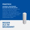 Universal Skirting Board Corner Tower MDF White (without Bevel) 85