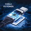 NFHK Adaptador multipuerto USB-C tipo C a audio de 3,5