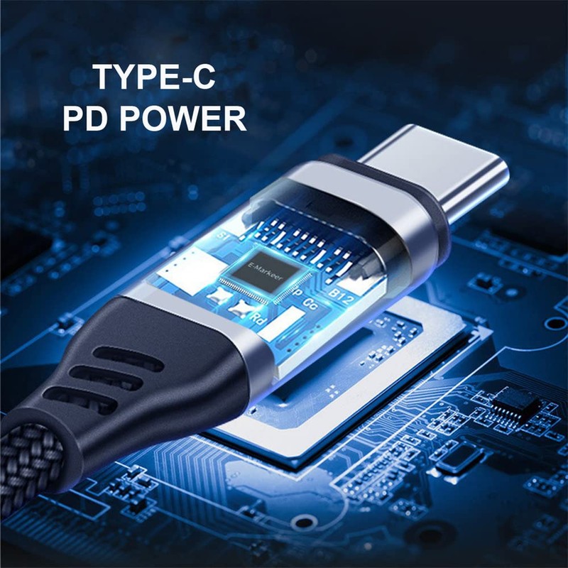 NFHK Adaptador multipuerto USB-C tipo C a audio de 3,5