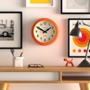 JONES CLOCKS® Telecom Wall Clock | Round Vintage Retro Clock