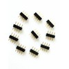 HUALAND 4 Pins Black RGB LED Splitter Cable LED Strip