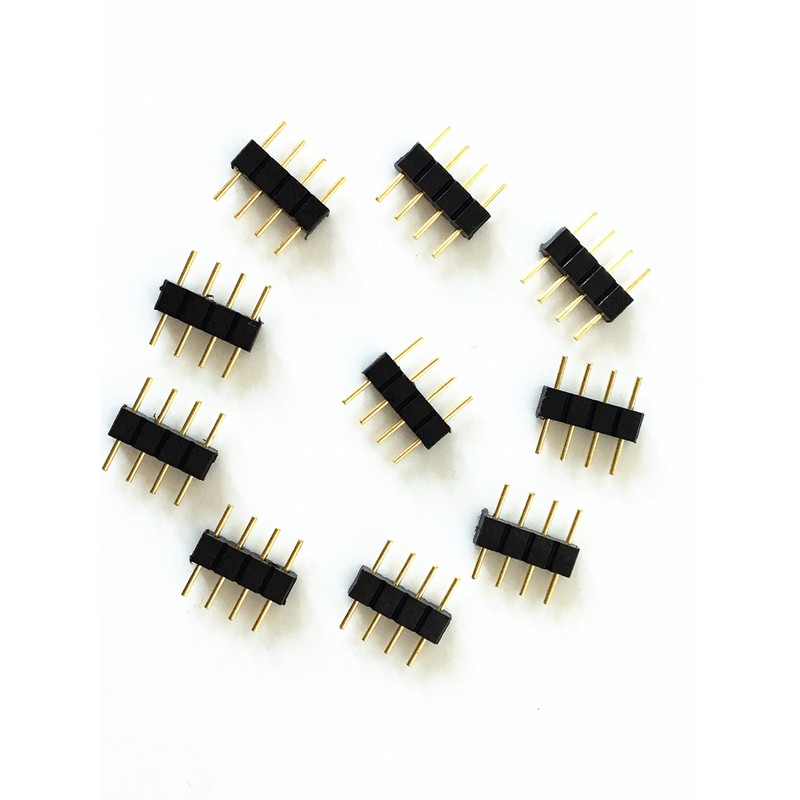 HUALAND 4 Pins Black RGB LED Splitter Cable LED Strip