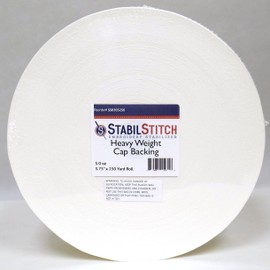 Heavy Weight (3.0 oz) Cap Backing 3.75" x 250 Yard Roll - Embroidery Stablizer