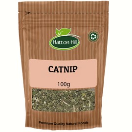 Extra Strong Catnip Herb 100g – Premium Natural Catnip for Cats – Long Lasting & Potent – by Hatton Hill