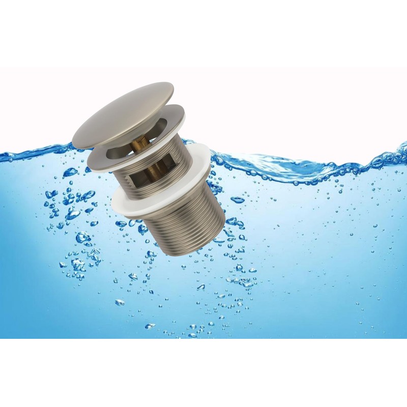 Freestanding Bathtub Drain Pop-up Stopper - Suitable for Most Bathtubs,