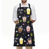 FUSTMW Bubble Tea Apron Bubble Tea Lover Gifts Boba Tea