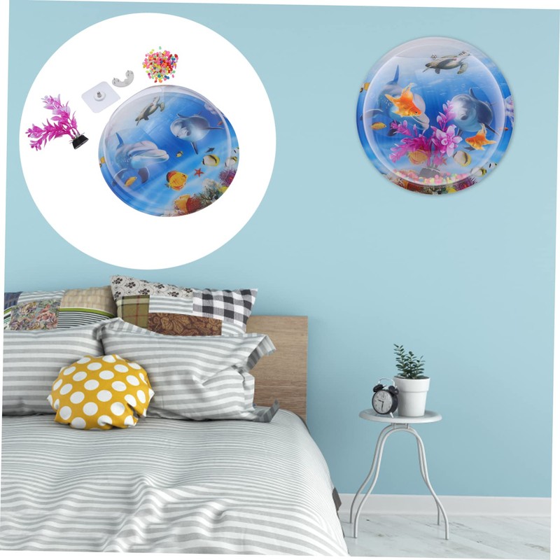 BESPORTBLE DIY Micro Landscape Acrylic Ball Cover for Fish Tank