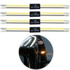 4 Stück 12V Motorrad LED Blinker Decoder, Motorrad Lastwiderstand Taschenlampe