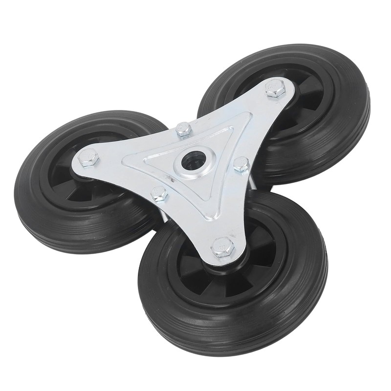 Stair Climbing Wheel Replacement - Heavy Duty 6in RubberWheel Climber