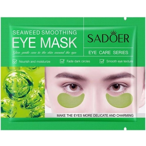 Unbranded Under Eye Mask for Puffiness 1 Pair Collagen Seaweed