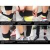 1Pair Heated Insoles Electric Insoles 4.5V Battery Powered Soft Carbon