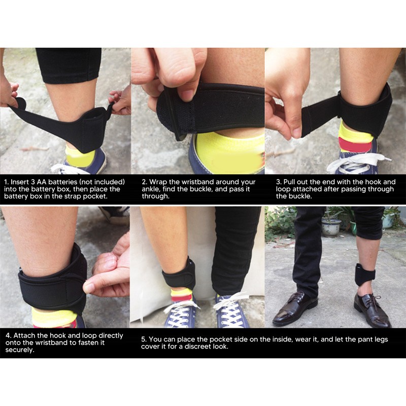 1Pair Heated Insoles Electric Insoles 4.5V Battery Powered Soft Carbon