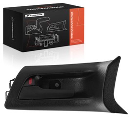 A-Premium Front Left Driver Side Interior Door Handle Compatible with Pontiac G8 2008-2009, Black, Replace# 92213438, 92249287