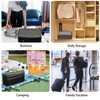 Eono Compression Packing Cubes, Luggage Organiser Set, Extensible Suitcase Organiser,