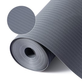 Shelf Liners for Kitchen Cabinets, 24Inch x 30Ft, Non Adhesive Shelf Liner, Non-Slip Kitchen Drawer Liners, Waterproof Durable Cabinet Liners for Shelves, Refrigerator, Pantry, Dark Gray