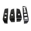 Crosselec Carbon Fiber Style Window Lift Switch Panel Cover Trim